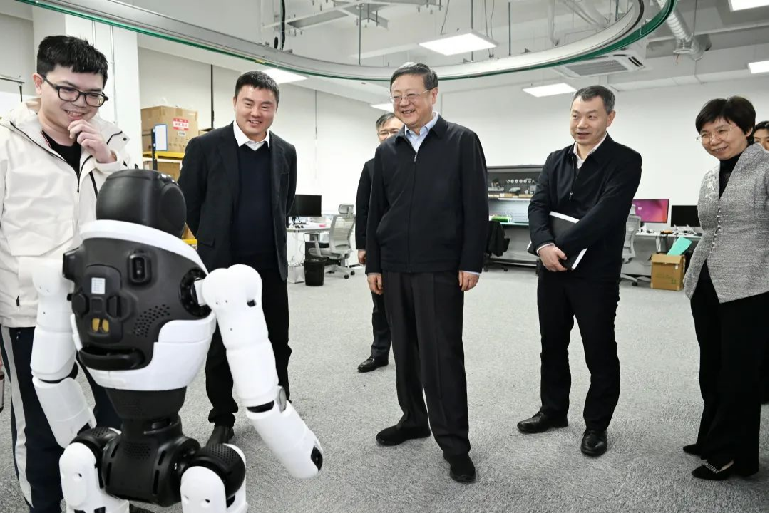 上海市委书记陈吉宁专题调研710公海寰宇机器人